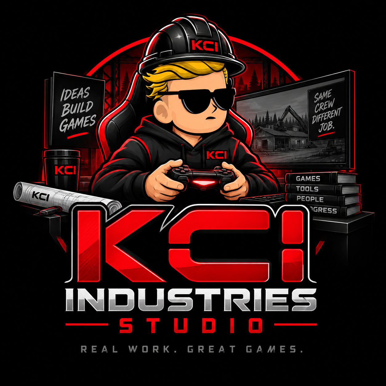 KCI Industries Studio — Real work. Great games.
